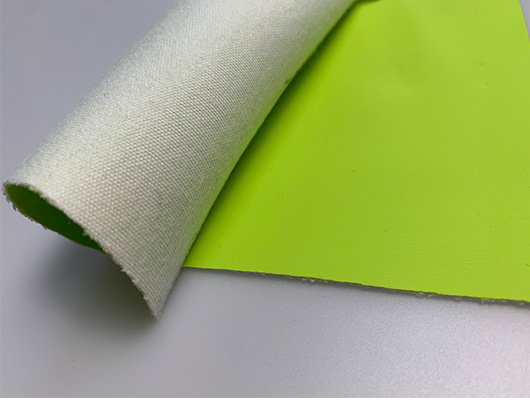 300gsm Flame Retardant Organic Silicone Leather Fabric